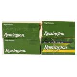 77 rds 222 Rem Ammunition and 3 brass casings