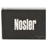 1 rd and 19 Brass Casings NOSLER BT Ballistic Tip