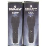 (2) TacLight 1100 Lumens Flashlight