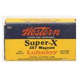 50 Rounds Of Western Super-X .357 Mag Ammo