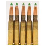 (5) .50 Cal BMG (12.7x99MM NATO) Raufoss Mk.211