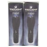 (2) TacLight 1100 Lumens Flashlight