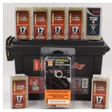 350 Rounds Of .17 HMR Ammunition & 1 Bore Snake