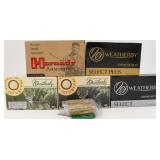 54 Rounds Of .257 WBY Mag & 54 Empty Brass Casings