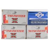 16 Rounds Of Winchester .25-06 Rem & 64 Empty