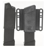 (2) Glock +2 9MM Mags & Speedloader