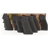 lot of 8 AR Grips- Polymer with Checkering;