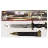 European Knight Dagger Historical Dagger 37cm