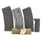 AR Mags&Grip&Tools - This lot contains AR-15