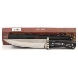 Frost Bowie Black ABS Fixed Blade Knife