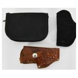 Lot of 3 Various Small Frame Holsters