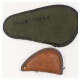 Lot of 2 Soft Padded Handgun Cases