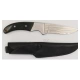 Jaguar Fixed Blade Knife w/green handle