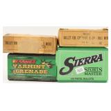 4 boxes Bullet tips: note tips only