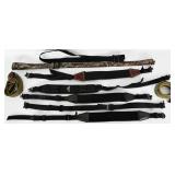 Lot of 9 Various Size Slings