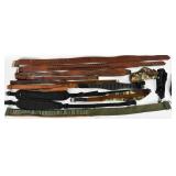 Lot of 12 Leather & Nylon Slings & Pads