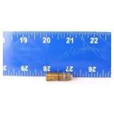 9mm Rimmed Plated case open PT Cartridge