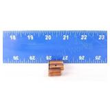 9X16 BLANKS Copper case, snapped primer