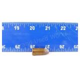 10.5X20MM R .44 WEB? FLAT TIP LEAD BULLET