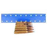 LOT OF 6 - 30-06 CARTRIDGES MISC.