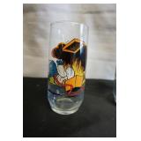 Vtg Smurf Jokey Glass 1987
