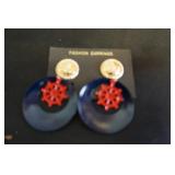NIP Fashion Earrings Screw back
