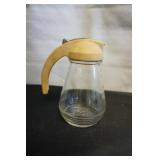 Vtg Hazel Atlas Syrup Dispenser
