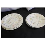 Vtg Salad Plates & Saucers by Royal China Co