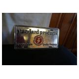 Standard Products License Plate