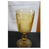 Vtg Bartlett Collins Manhatten Bullseye Goblet