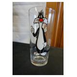 Vtg Pepsi Collector Glass 1976 Sylvester