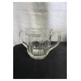 Vtg Depression Glass Sugar Bowl