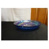 Indiana Carnival Glass Iridescent Bird Feeder