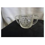 Vtg Sugar Bowl Stars & Bars