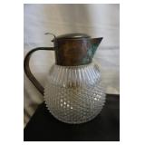 Vtg Iced Tea Beverage Pitcher
