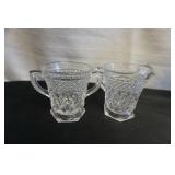 Vtg Imperial Cape Cod Creamer/Sugar Bowl
