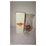 Hard Rock Cafe Souvenir Glass With Stirrer