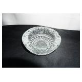 Vtg Crystal Ashtray