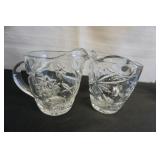 Pair of Star of David Creamers