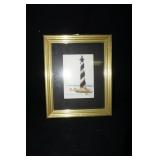 Needlepoint F&M Lighthouse Picture