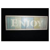 Wall Hanging Decor Enjoy