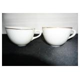 2 Vtg Noritake Diamond Collection Teacups