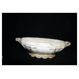 Vtg Porcelain Serving Dish