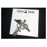 NIP Fashion Pin Nurse Medical Symbol