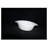 Vtg Anchor Hocking Fire King Milk Glass Casserole