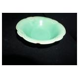 Vtg McCoy Pottery 1Qt Serving Bowl Soft Green