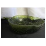 Vtg Indiana Glass Bowl Harvest Grape