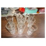 Star of David PItcher & Glasses