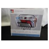 NIB Letter Organizer w/Key Hooks