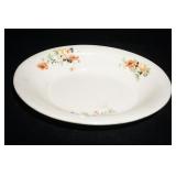 Homer Laughlin Orange & Yellow Flowers Oval